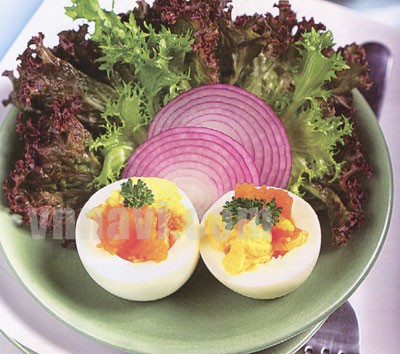 Salad Trứng Bí Đỏ