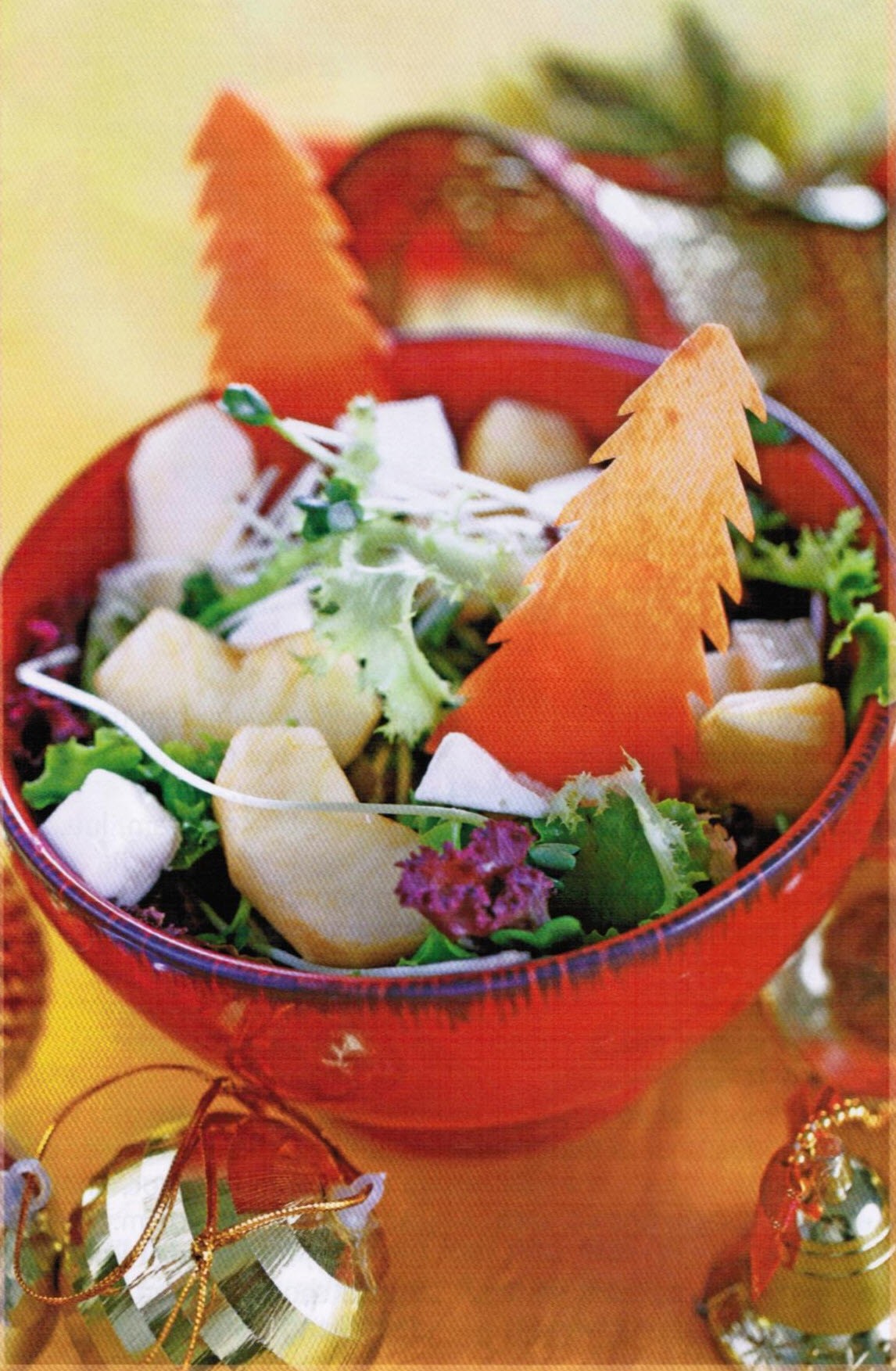 Salad Táo Và Phô-Mai Dê