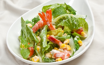 Salad bắp tôm 