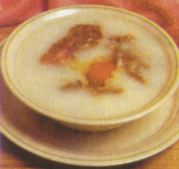 Cháo Thịt Bò Với Trứng Gà